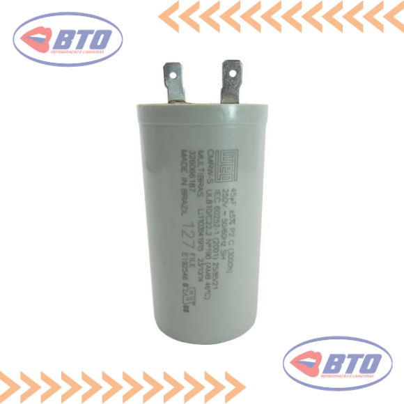 CAPACITOR FASE 45UF 250VAC