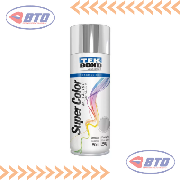 Spray Cromado Metálico 350ml/250g